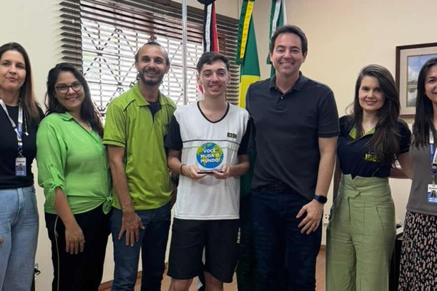 Aluno de Bebedouro conquista 1º lugar no Concurso EPTV na Escola 2025